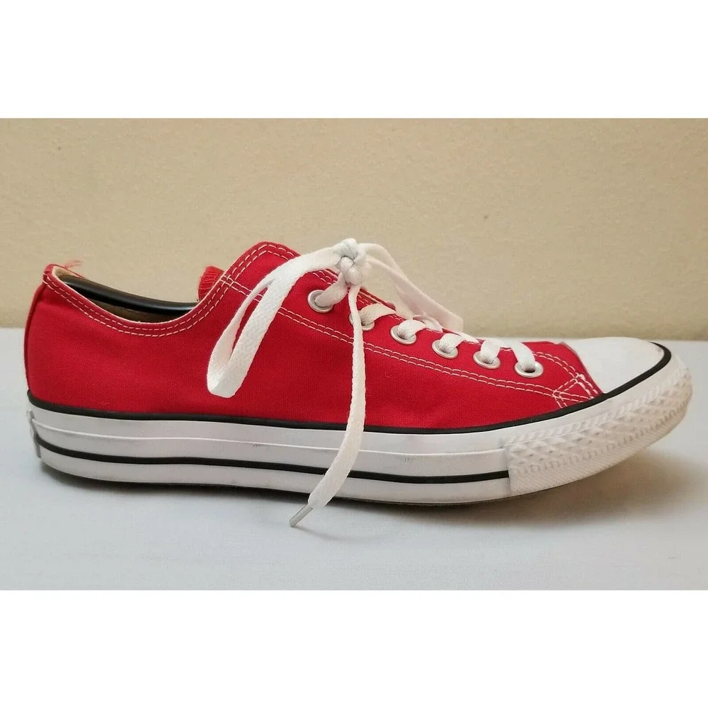 Converse Chuck Taylor All Star Unisex Core Ox Sneakers Red M9696 Low Top M9 W11